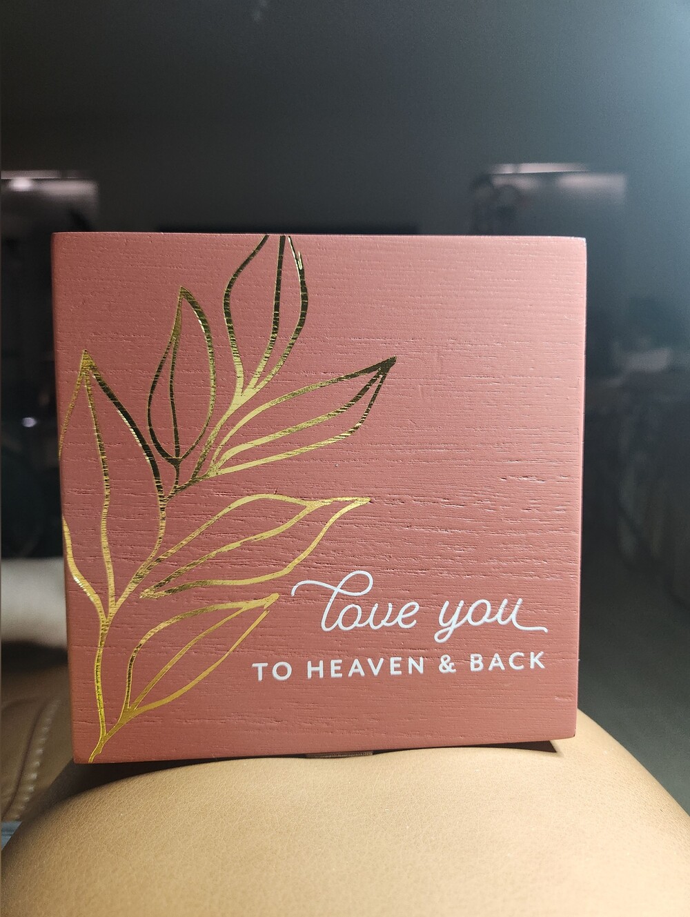 Love You to Heaven & Back Decorative Case